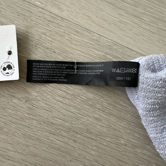 Urban Outfitters SET 2 Crop Tank Tops Light Blue and Mauve M NWT - Picture 6 of 6